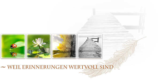 Weil erinnerungen Wertvoll sind